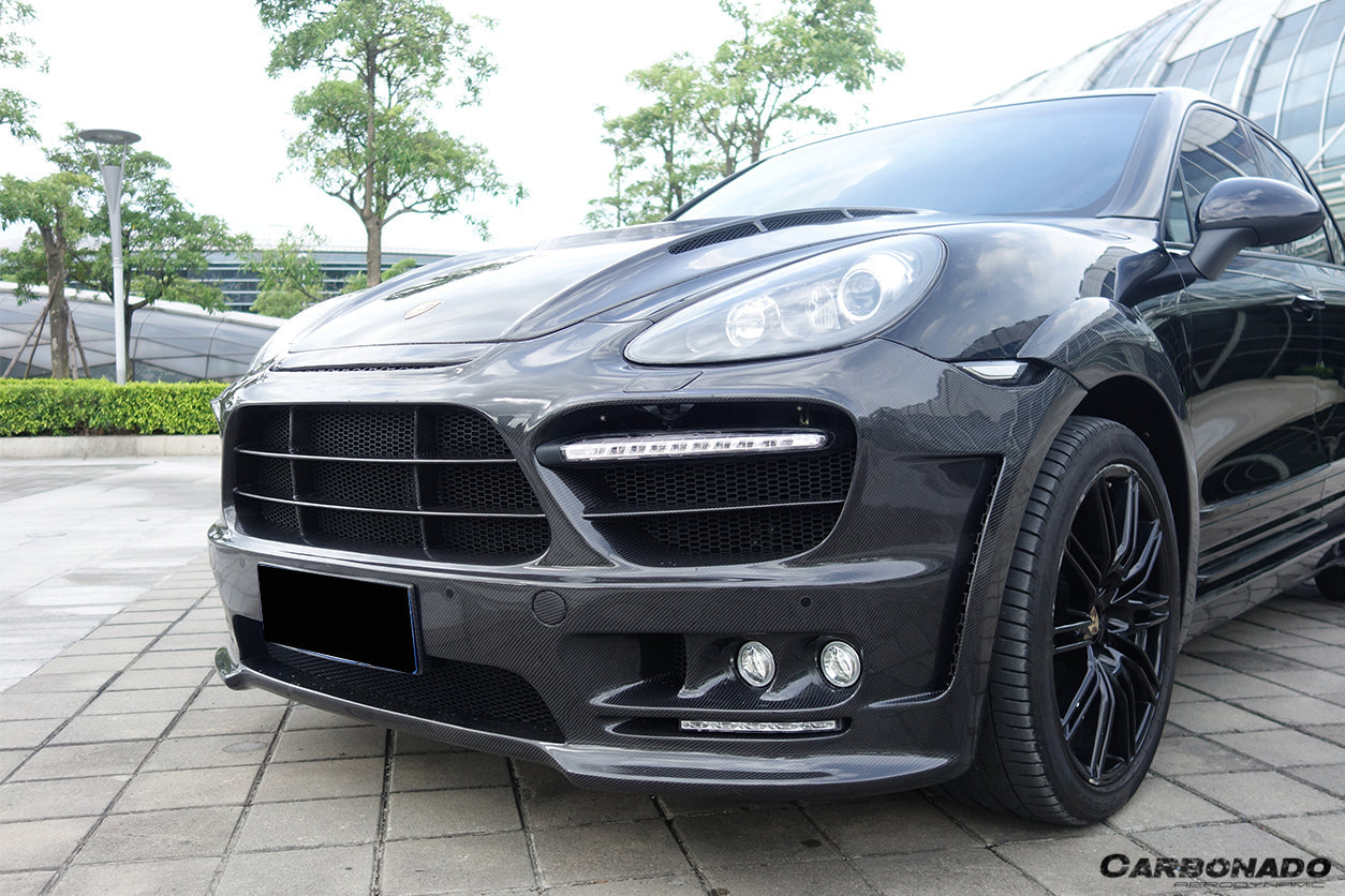 2011-2014 porsche Cayenne 958.1 HM Style Wide Body Kit - Carbonado