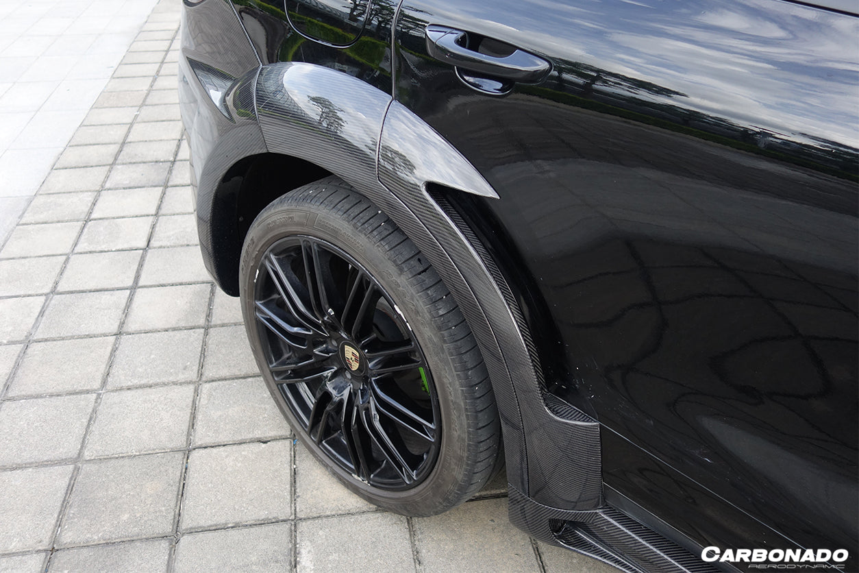 2011-2014 porsche Cayenne 958.1 HM Style Wide Body Kit - Carbonado