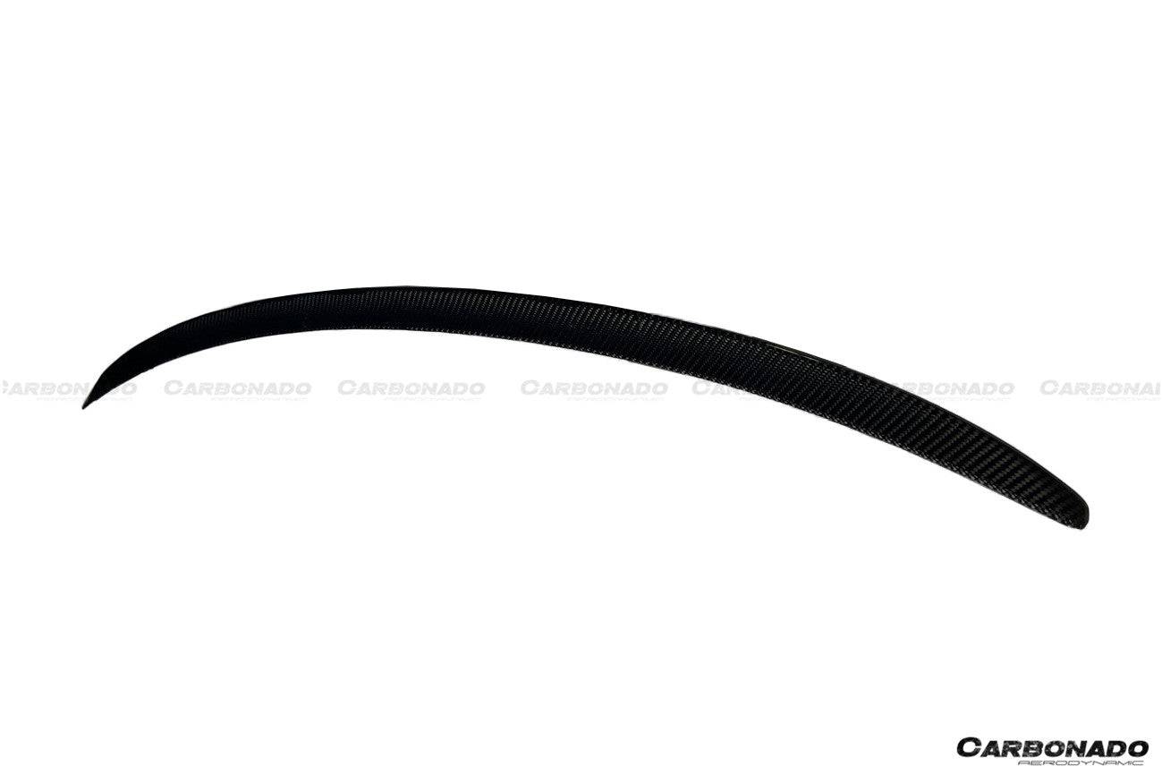 2008-2012 BMW E92 3 Series M3 Style Carbon Fiber Trunk Spoiler - Carbonado Aero