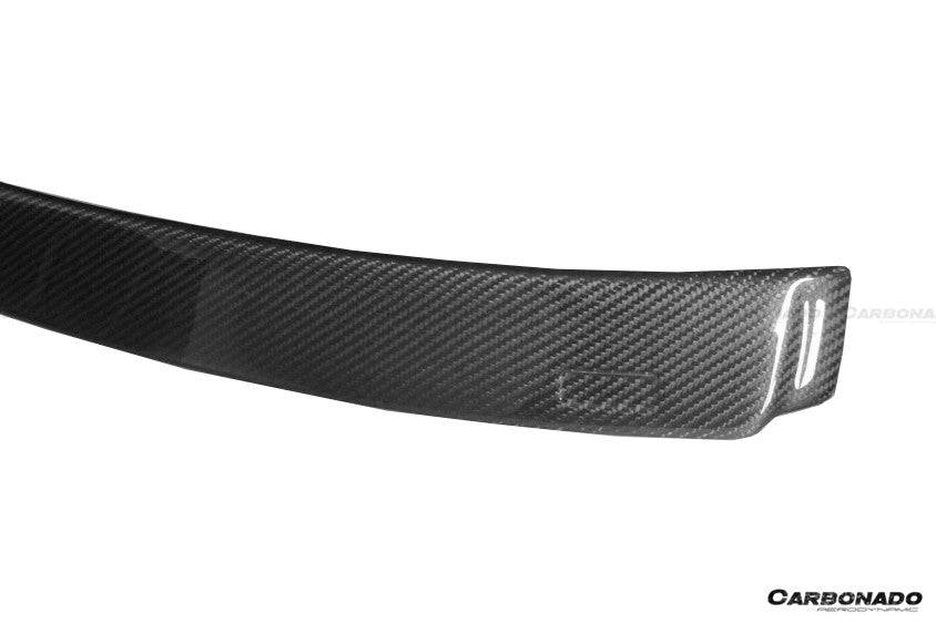 2013-2019 BMW 3 Series F30 / F80 M3 MP Style Carbon Fiber Roof Spoiler - Carbonado Aero