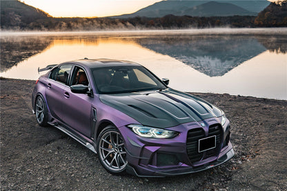 2021-UP BMW M3 G80 BKSSII Style Carbon Fiber Full Wide Body Kit