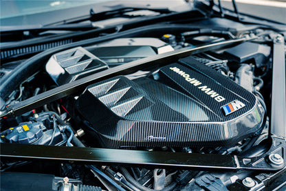 2021-UP BMW M3 G80 M4 G82 G83 DRY Carbon Fiber Engine Cover - DarwinPRO Aerodynamics