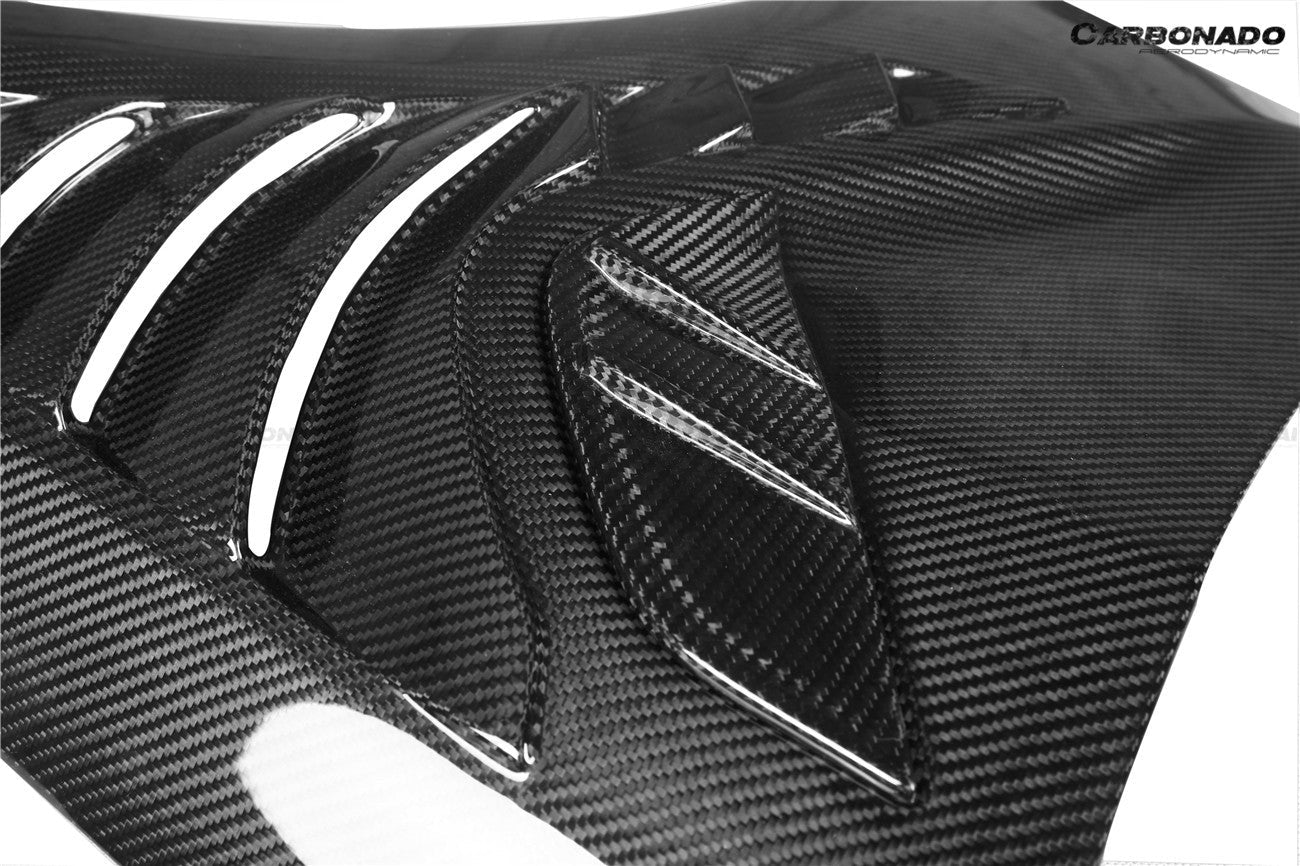 2021-UP BMW M3 G80/G81 M4 G82/G83 OD Style Dry Carbon Fiber Front Fender - Carbonado