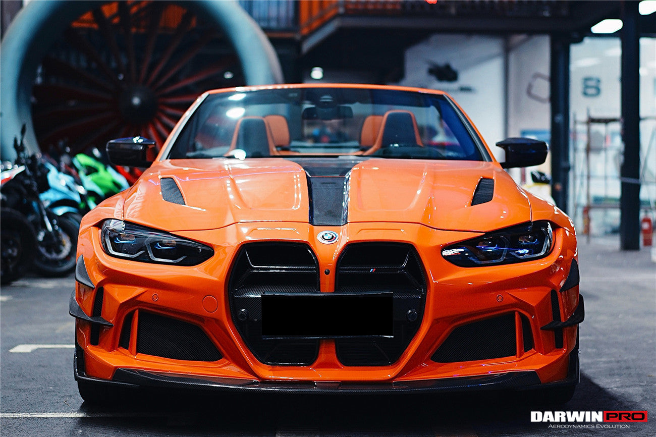 DarwinPRO 2021-UP BMW M4 G82 G83 BKSSII Style Front Bumper and Front Fender and Side Skirts - DarwinPRO Aerodynamics