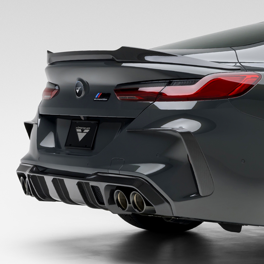 Vorsteiner BMW F9X M8 VRS Aero 2 pc Eye Brows on Rear Bumper