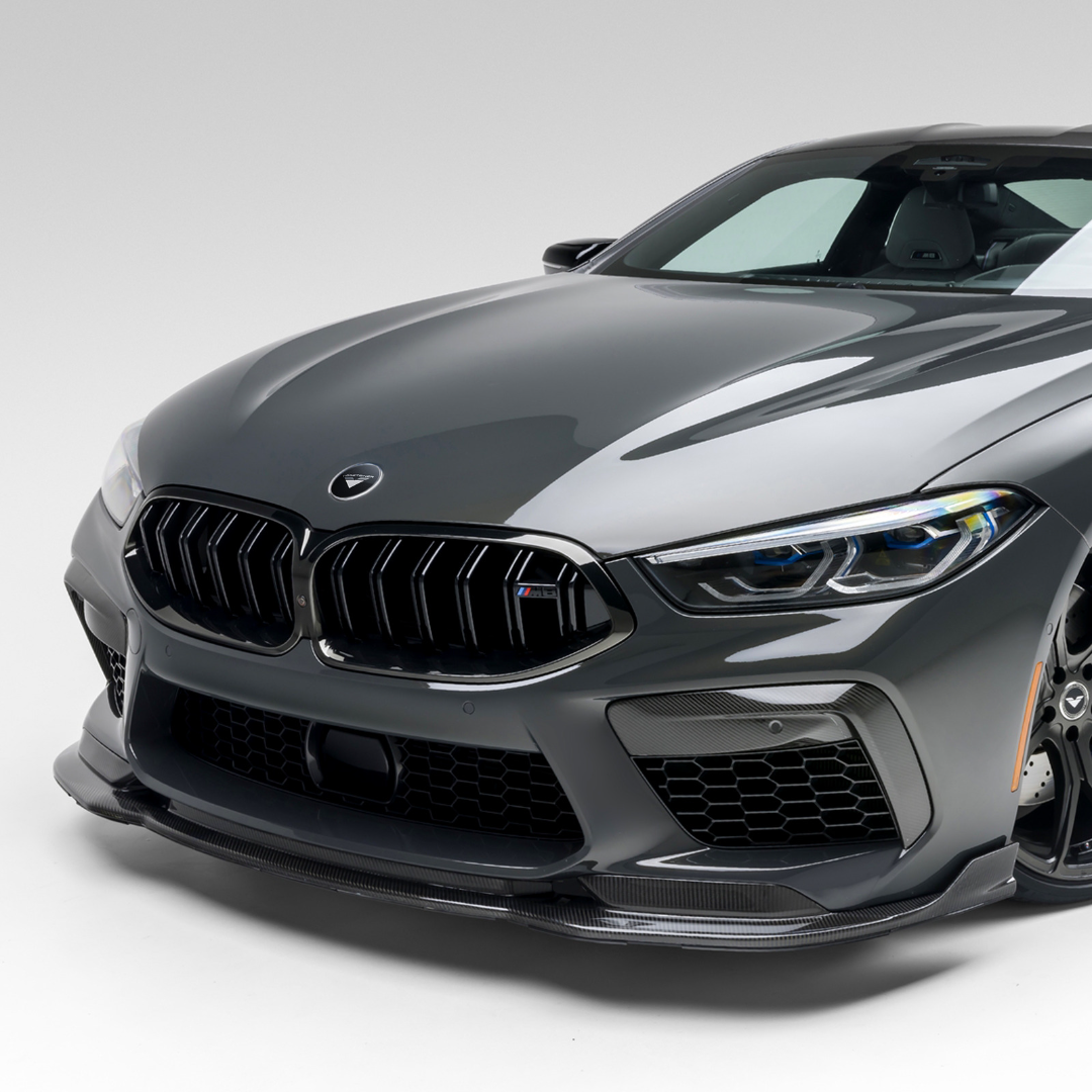 Vorsteiner BMW F9X M8 VRS Aero Front Spoiler Carbon Fiber PP 2x2 Glossy