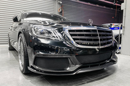 2017-2020 Mercedes Benz W222 Sedan BRS-2019 Style Front Bumper - Carbonado