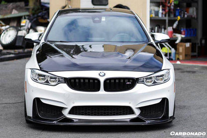 2014-2020 BMW M3 F80 M4 F82 BS Style Carbon Fiber Front Lip - Carbonado Aero