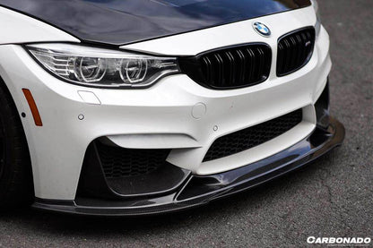 2014-2020 BMW M3 F80 M4 F82 BS Style Carbon Fiber Front Lip - Carbonado Aero
