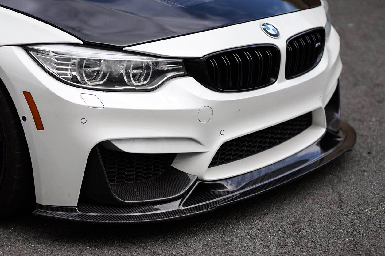 2014-2020 BMW M3 F80 & M4 F82 MP Style Front Caps - Carbonado