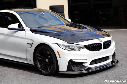 2014-2020 BMW M3 F80 & M4 F82 BS Style Carbon Fiber Front Lip - Carbonado