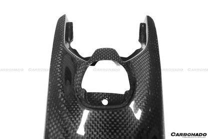 2015-2020 Ferrari 488 GTB/Spyder Dry Carbon Fiber Bridge Support &amp; Windows Switches Panel - Carbonado Aero