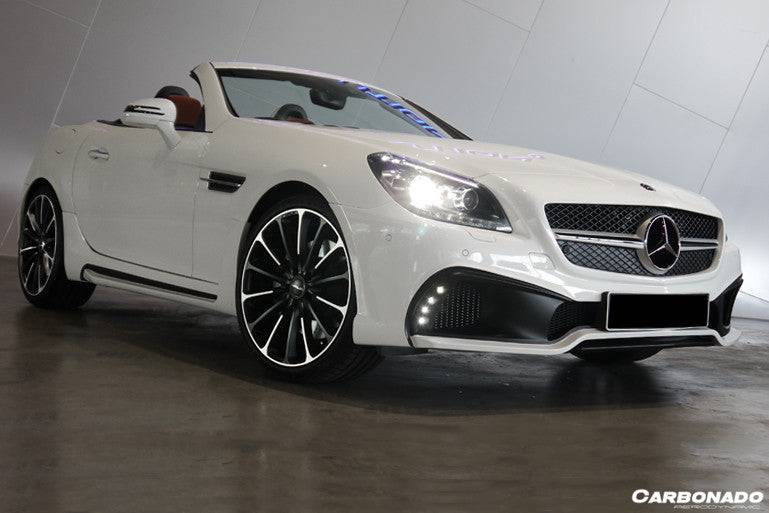 2011-2015 Mercedes Benz SLK CLASS R172 WD Style Side Skirts - Carbonado Aero