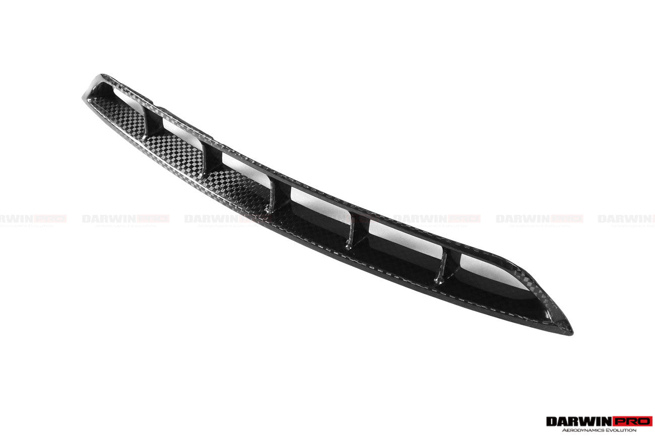 2020-2023 Tesla Model Y IMP Performance Carbon Fiber Front Bumper Grill - DarwinPRO Aerodynamics