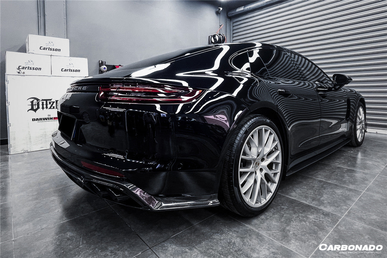 2017-2023 Porsche Panamera 971-1/971-2 OD Style Rear Lip - Carbonado