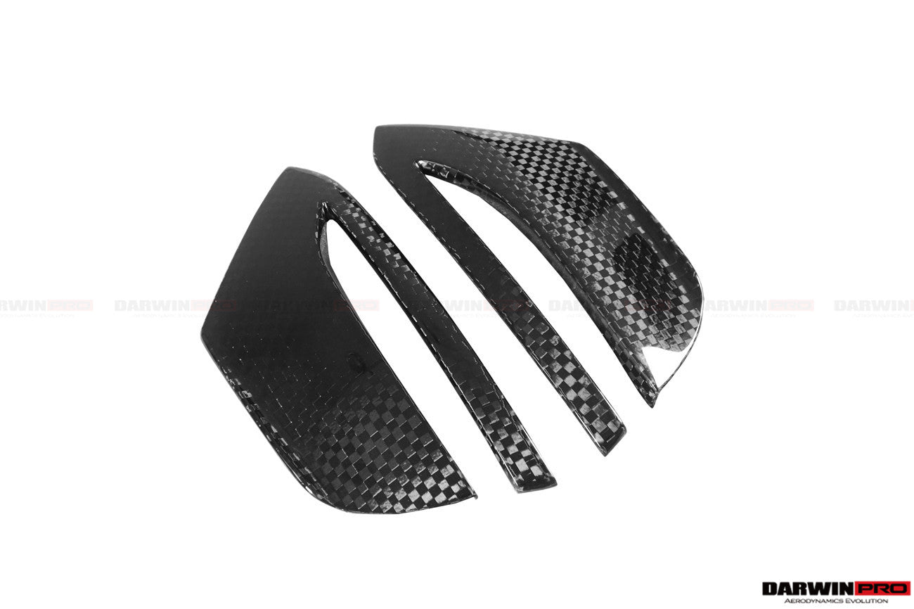 2020-2023 Tesla Model Y IMP Performance Carbon Fiber Day Running Light Cover - DarwinPRO Aerodynamics