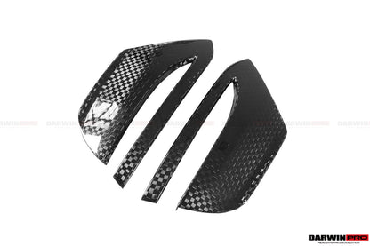 2020-2023 Tesla Model Y IMP Performance Carbon Fiber Day Running Light Cover - DarwinPRO Aerodynamics