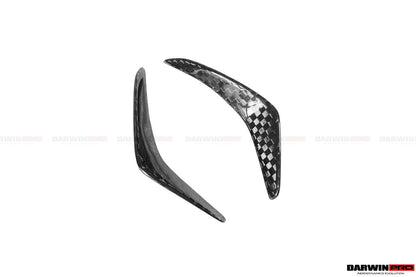 2020-2023 Tesla Model Y IMP Performance Carbon Fiber Front Canards - DarwinPRO Aerodynamics