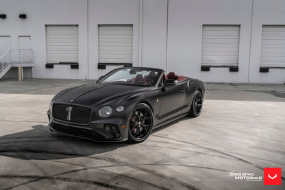 23" Vossen HF5 Gloss Black 5x112 ( Square Setup ) ( Set of 4 )