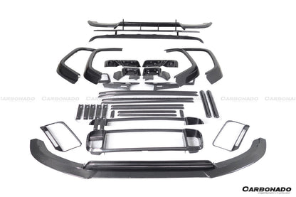 2018-2024 Mercedes Benz G63 AMG G550 W464 G-Wagon BR-G900 Style Dry Carbon Full Body Kit