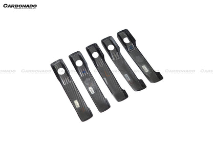 2018-2024 Mercedes Benz G550 & G63 AMG W464 G-Wagon BR G900 Style Dry Carbon Door Handle Cover
