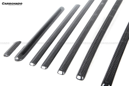 2018-2024 Mercedes Benz G500 G63 AMG W464 G-Wagon BR-G900 Style Dry Carbon Body Line Trims