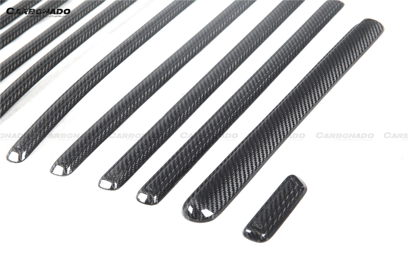 2018-2024 Mercedes Benz G500 G63 AMG W464 G-Wagon BR-G900 Style Dry Carbon Body Line Trims