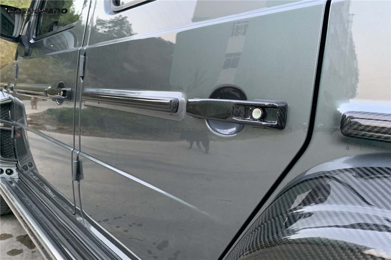 2018-2024 Mercedes Benz G500 G63 AMG W464 G-Wagon BR-G900 Style Dry Carbon Body Line Trims