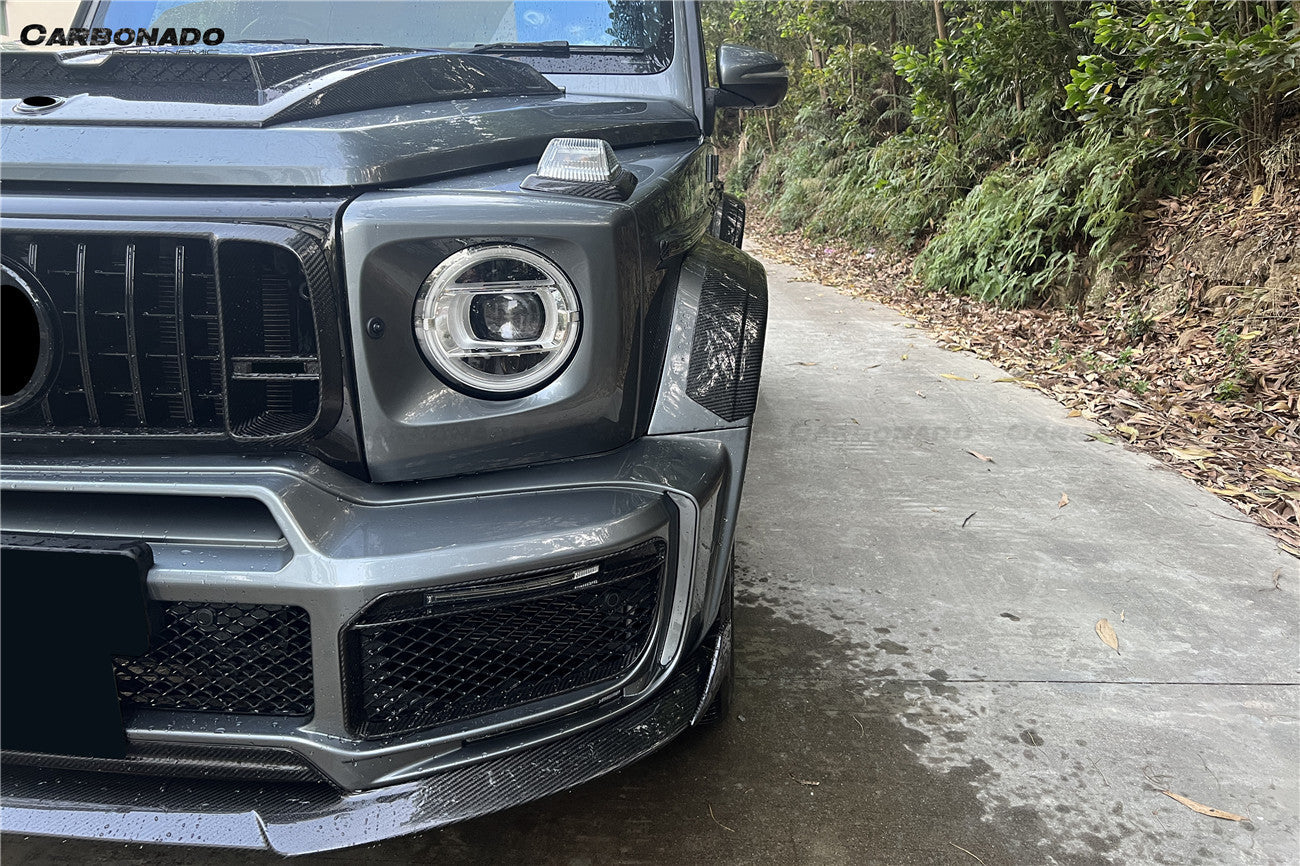 2018-2024 Mercedes Benz G63 AMG G550 W464 G-Wagon BR-G900 Style Dry Carbon Turn Lights Cover