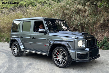 2018-2024 Mercedes Benz G500 G63 AMG W464 G-Wagon BR-G900 Style Dry Carbon Body Line Trims