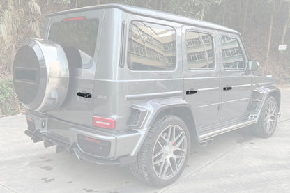 2018-2024 Mercedes Benz G500 & G63 AMG W464 G-Wagon BR G900 Style Dry Carbon Door Handle Cover - Carbonado