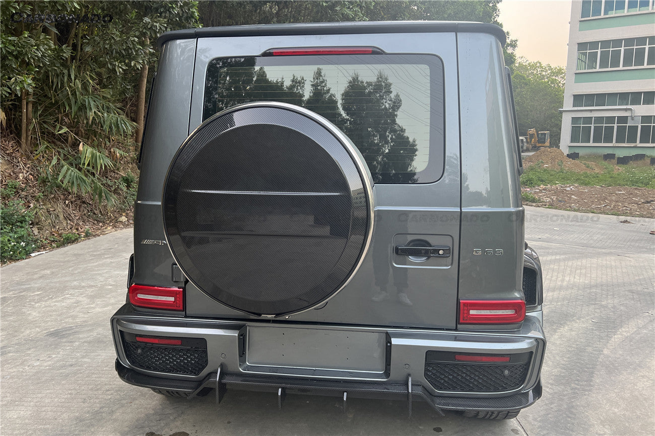 2018-2024 Mercedes Benz G500 G63 AMG W464 G-Wagon BR G900 Style Dry Carbon Door Handle Cover