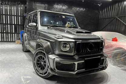 2018-2024 Mercedes Benz G63 AMG W464 G-Wagon BR-G900 Style Dry Carbon Front Lip