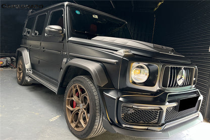 2018-2024 Mercedes Benz G63 AMG G550 W464 G-Wagon BR-G900 Style Dry Carbon Turn Lights Cover