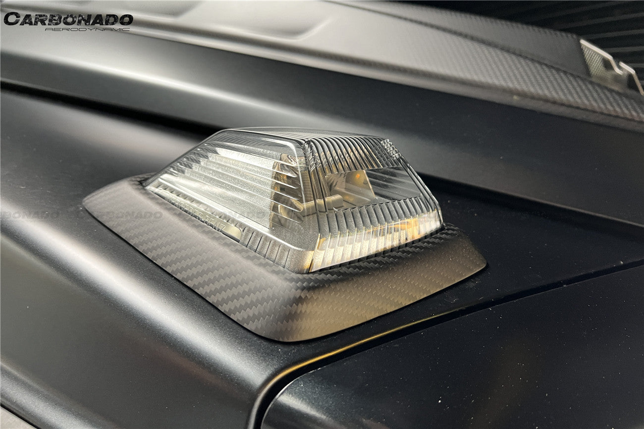 2018-2024 Mercedes Benz G63 AMG G550 W464 G-Wagon BR-G900 Style Dry Carbon Turn Lights Cover
