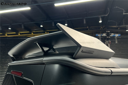 2018-2024 Mercedes Benz G500 G63 AMG W464 G-Wagon BR-G900 Style Dry Carbon Fiber Rear Roof Spoiler