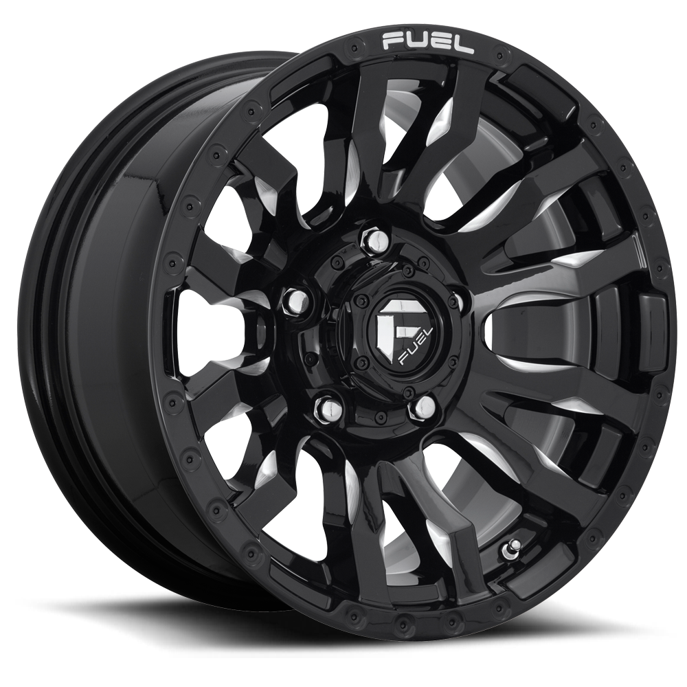 Fuel Off-Road Blitz D673 20x9 +1 5x127mm 71.5mm Gloss Black Milled