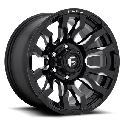 Fuel Off-Road Blitz D673 20x9 +1 6x135mm 87.1mm Gloss Black Milled