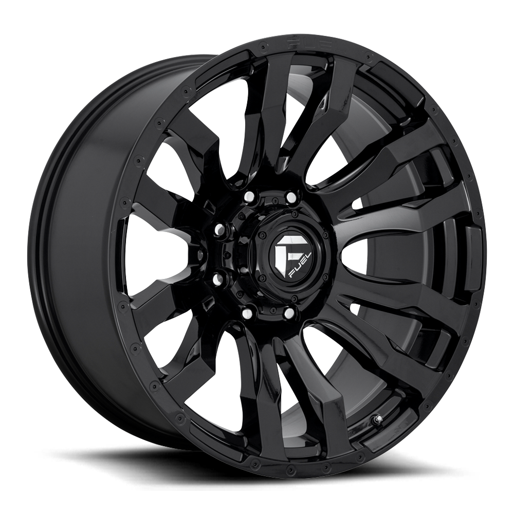 Fuel Off-Road Blitz D675 20x10 -18 8x180mm 124.2mm Gloss Black