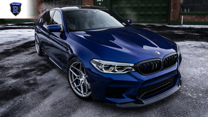 19" Rohana RFX11 Brushed Titanium 5x112 ( Square Setup ) ( Set of 4 )