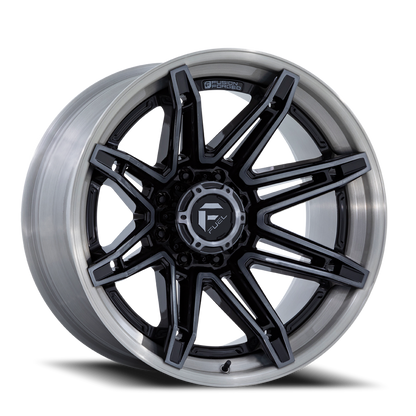 Fuel Off-Road Brawl FC401BT 22x10 -18 6x135mm 87.1mm Gloss Black Brushed Dark Tint