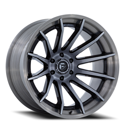 Fuel Off-Road Burn FC403BT 20x10 -18 5x127mm 71.5mm Gloss Black Brushed Dark Tint