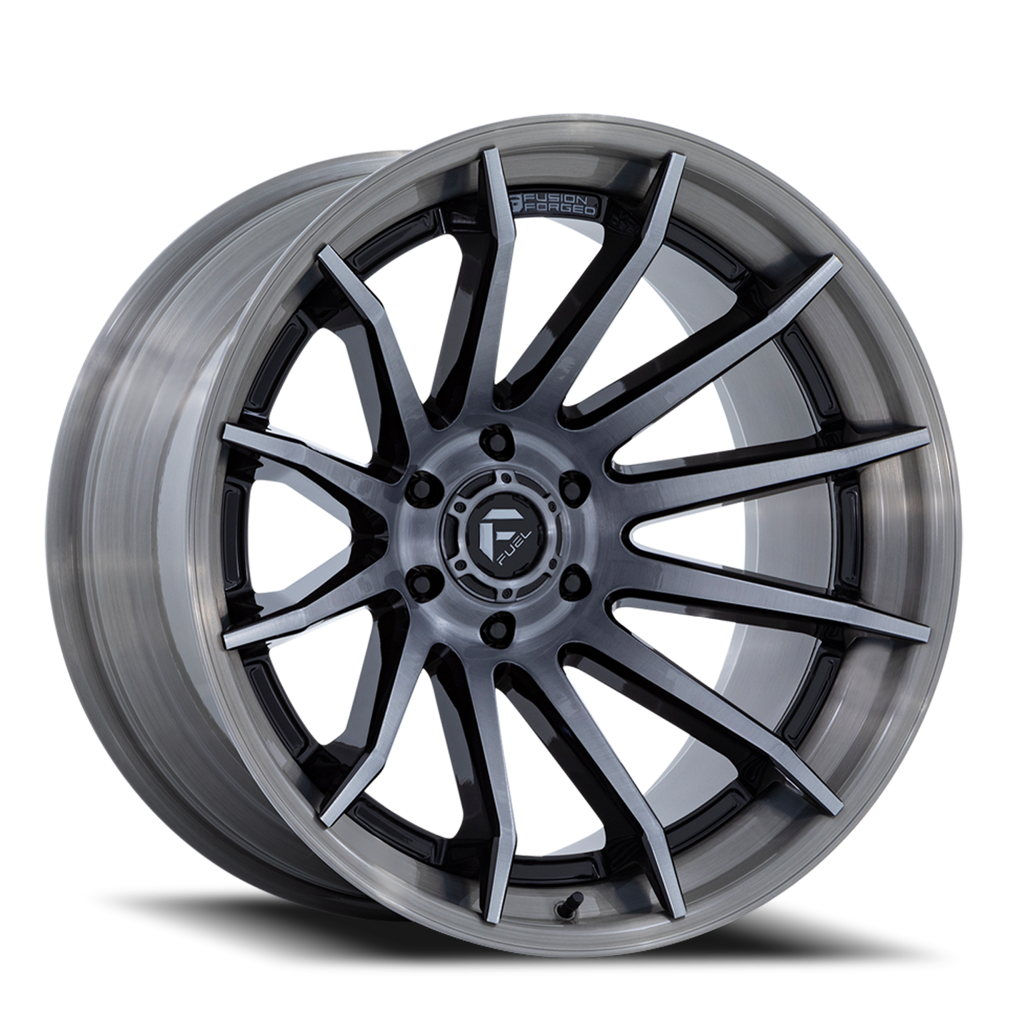Fuel Off-Road Burn FC403BT 20x10 -18 6x135mm 87.1mm Gloss Black Brushed Dark Tint