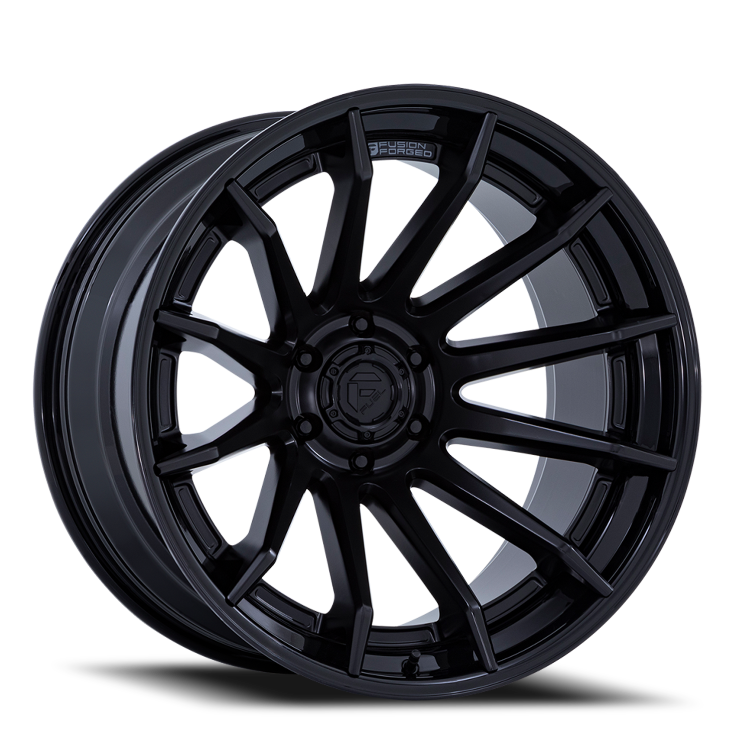 Fuel Off-Road Burn FC403MX 20x10 -18 5x127mm 71.5mm Matte Black Gloss Black Lip