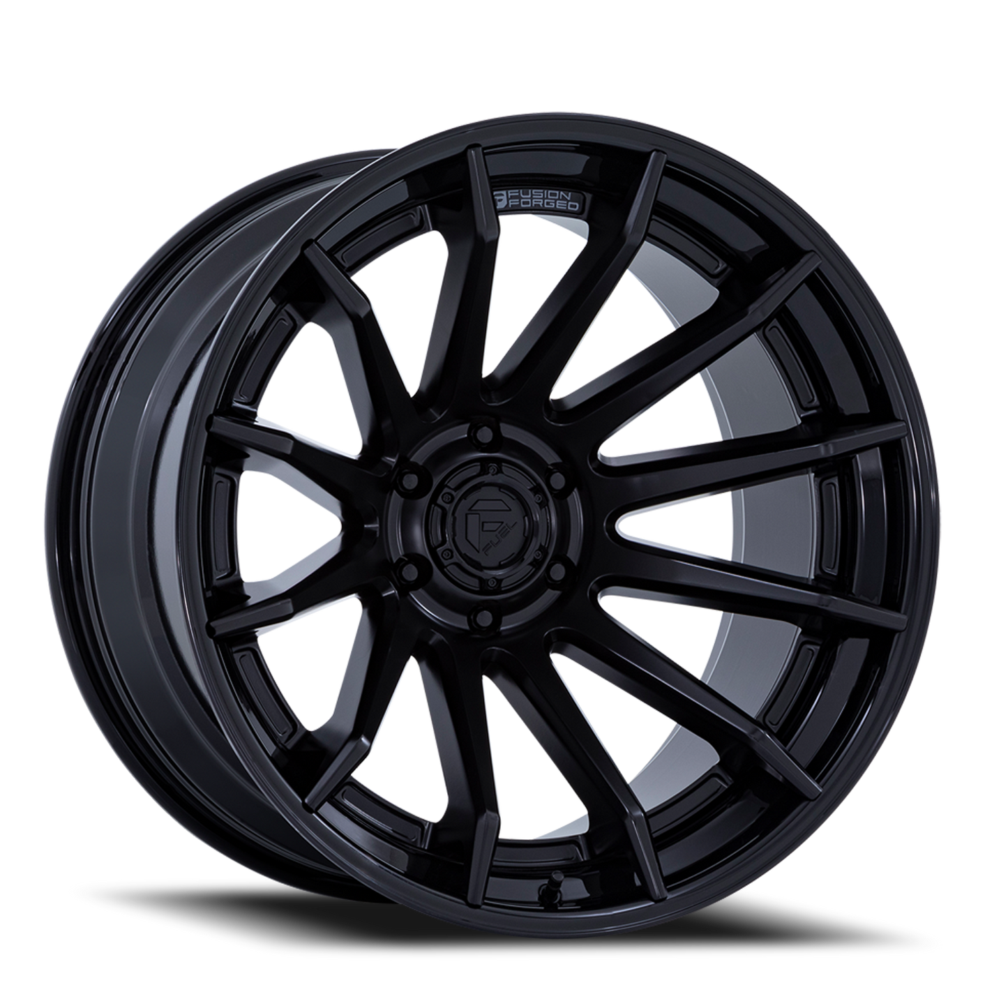 Fuel Off-Road Burn FC403MX 22x10 -18 6x135mm 87.1mm Matte Black Gloss Black Lip