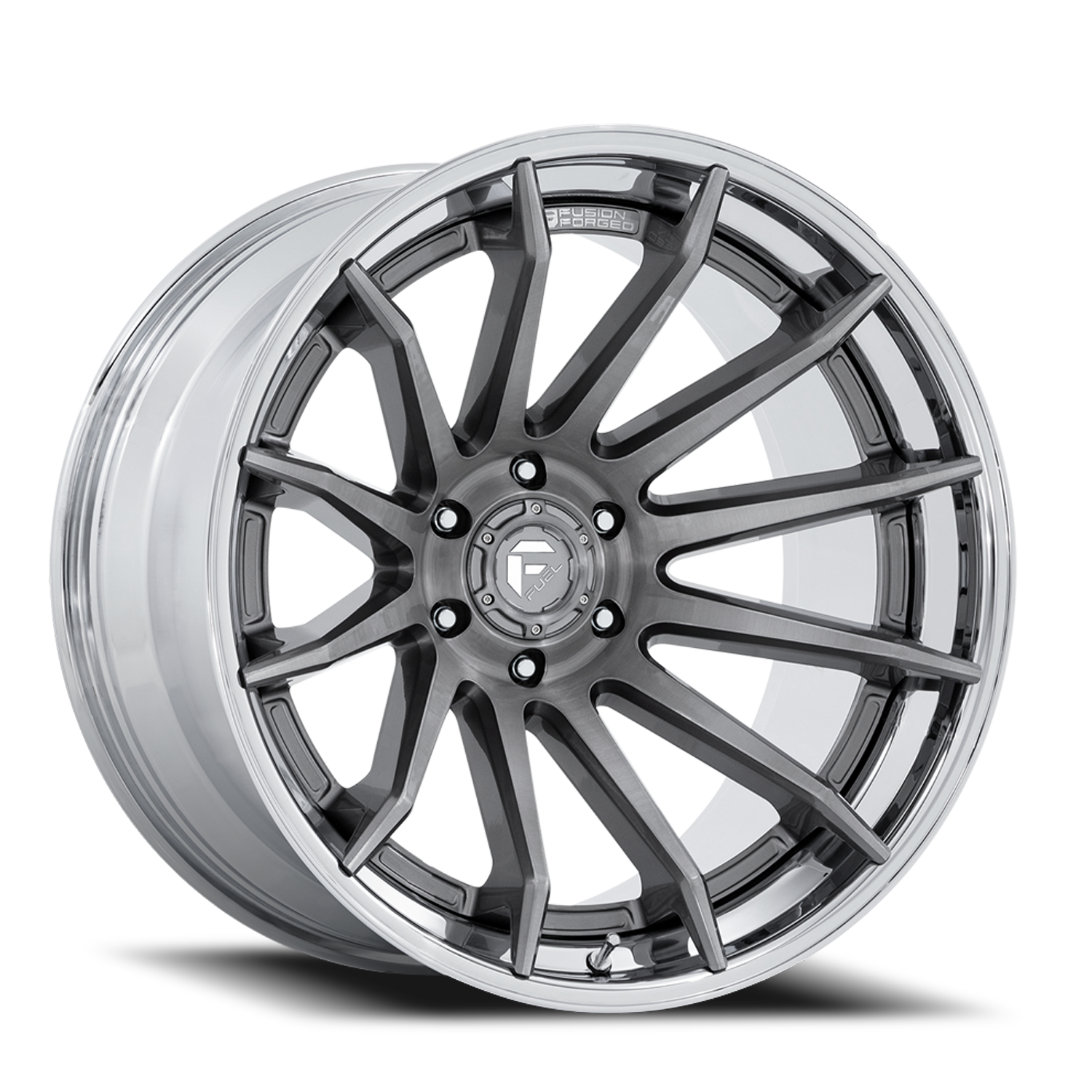 Fuel Off-Road Burn FC403AP 22x12 -44 6x135mm 87.1mm Platinum Chrome Lip