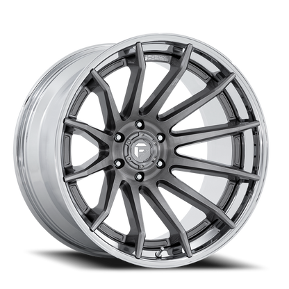Fuel Off-Road Burn FC403AP 22x10 -18 5x127mm 71.5mm Platinum Chrome Lip