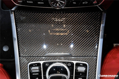 2019-2022 Mercedes Benz W464 G550/G63AMG G-Class Dry Carbon Fiber Center Console Replacement - Carbonado Aero