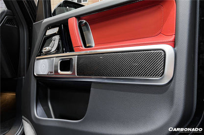 2019-2022 Mercedes Benz W464 G550/G63AMG G-Class Dry Carbon Fiber Door Patch Replacement - Carbonado Aero