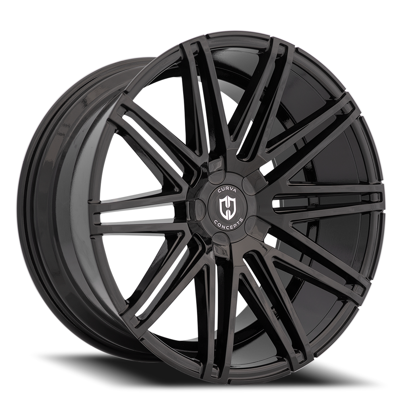 Curva Concepts C48 BLK 20x9 +35 5x114.3mm 73.1mm Gloss Black